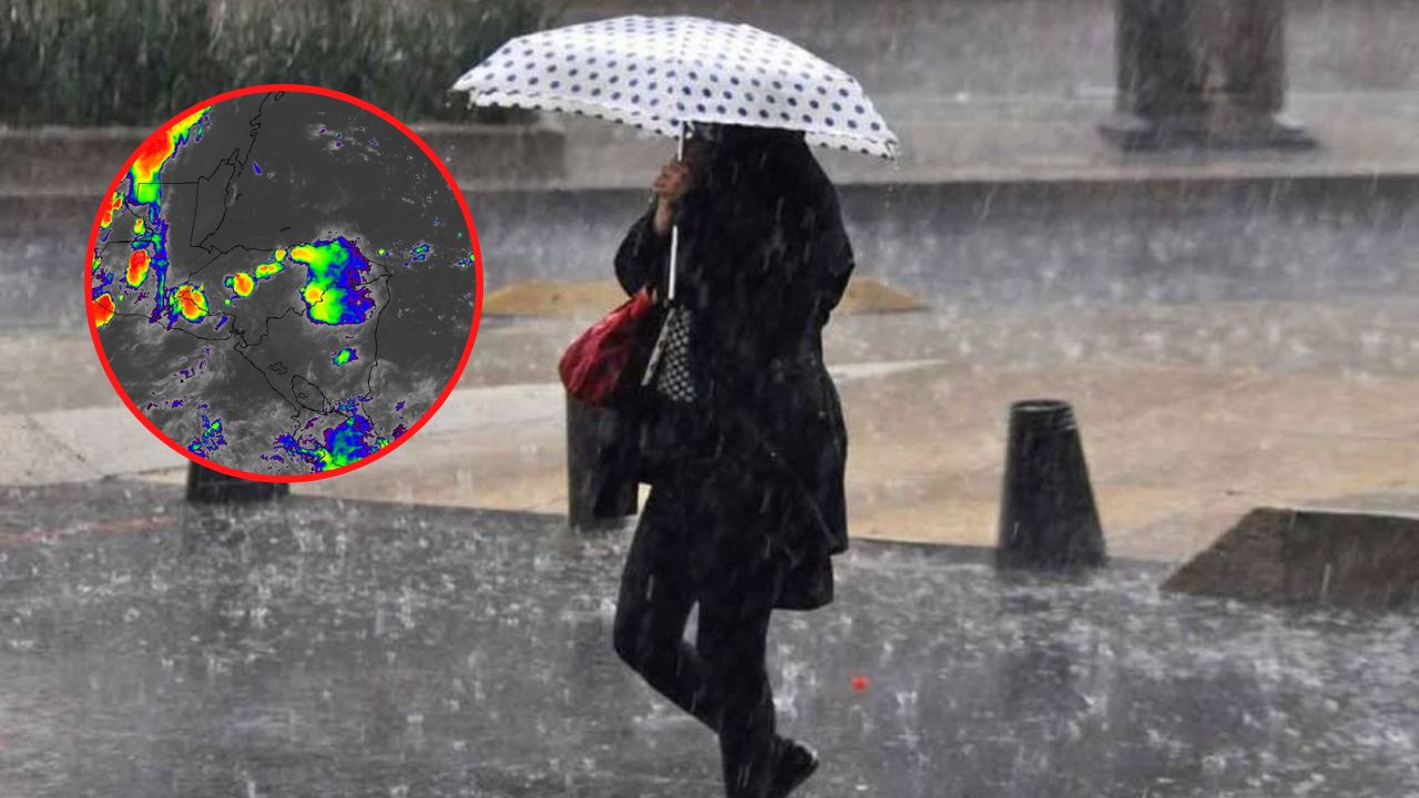 Imagen Principal de Nota: Lluvias con actividad eléctrica afectarán estas tres regiones de Honduras