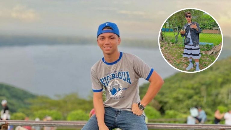 Imagen Principal de Nota: ¡Caracoles viejo! Tiktoker hondureño sigue los pasos de Supremo y ahora usa faldas