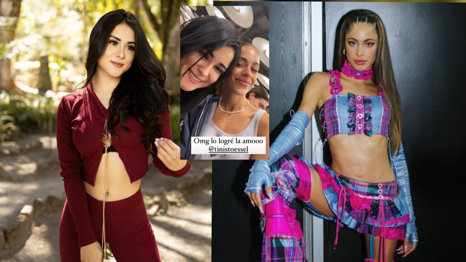 Imagen Principal de Nota: Ónice Flores cumple su sueño de conocer a la cantante Tini Stoessel, así reaccionó la argentina