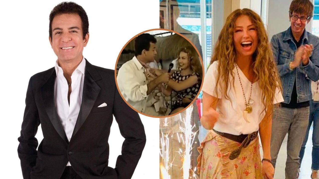 Imagen Principal de Nota: ‘Muy guapo’: Nasralla recordó el cumpleaños de Thalía con una divertida entrevista