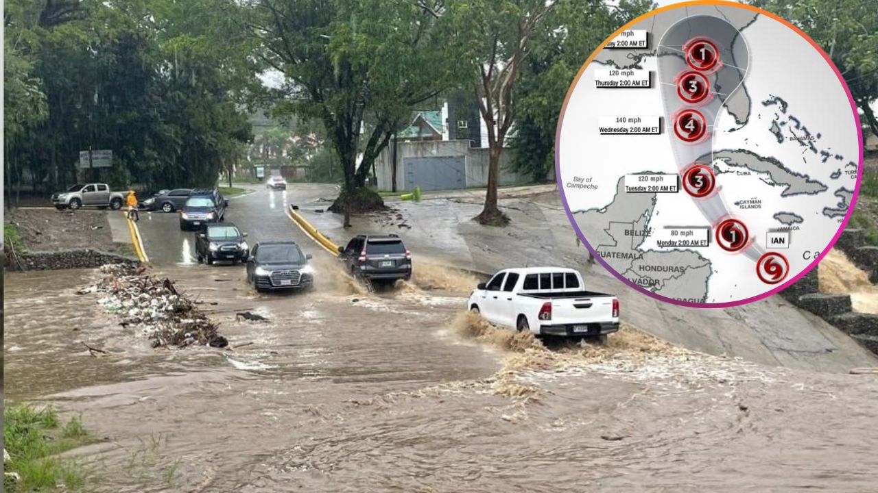 Imagen Principal de Nota: Huracán Ian dejará fuertes lluvias en estas regiones de Honduras