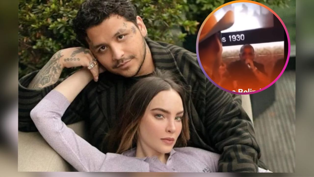 Imagen de Así reaccionó Christian Nodal a insulto que fanático le dedicó a Belinda