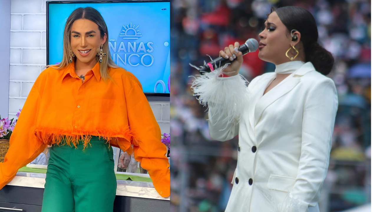 Imagen de El tiktoker Betanco fue quien maquilló y vistió a Cesia Sáenz para su presentación en los desfiles patrios 2022