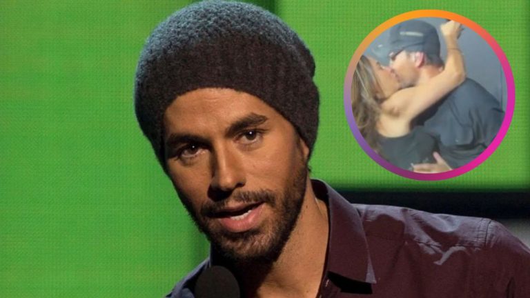 Imagen Principal de Nota: Así fue el apasionado beso en la boca que fanática le robó a Enrique Iglesias