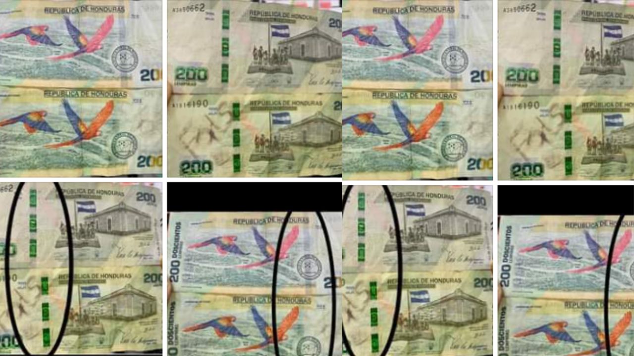 Imagen Principal de Nota: ¡Cuidado! Billetes falsos de 200 lempiras podrían estar circulando en el país