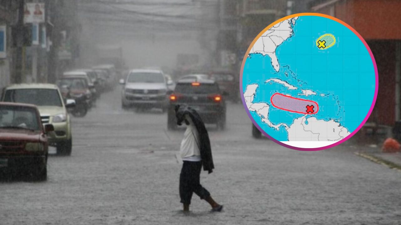 Imagen Principal de Nota: Depresión tropical en el Atlántico dejará lluvias en estás regiones de  Honduras