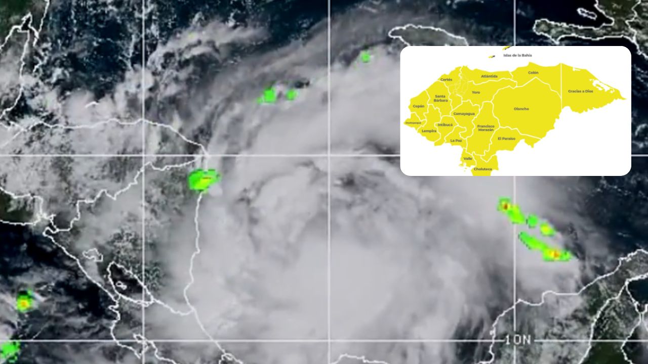 Imagen de ¿Qué conlleva la alerta amarilla decretada en Honduras por la tormenta Julia?