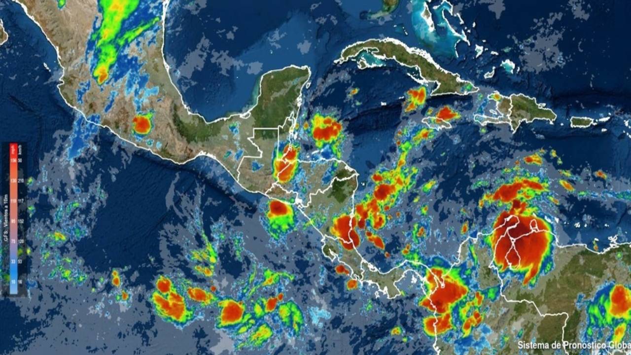 Imagen de Se forma tormenta tropical Julia; esta es la trayectoria que seguirá por Honduras