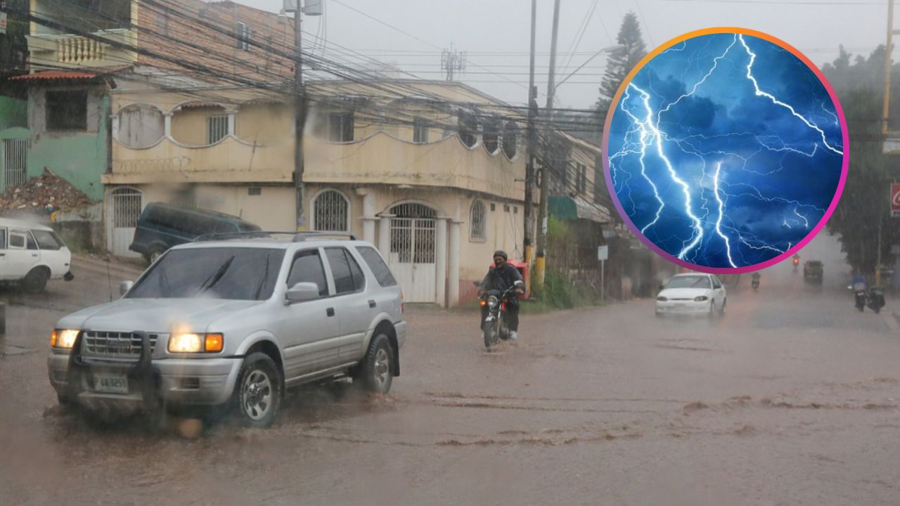 Imagen Principal de Nota: Lluvias acompañadas con actividad eléctrica continuarán en Honduras por onda tropical
