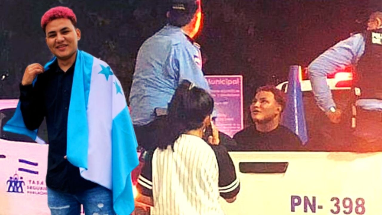 Imagen de ‘A los que andan haciendo maldad no los capturan’: Tiktoker hondureño tras ser detenido por la policía