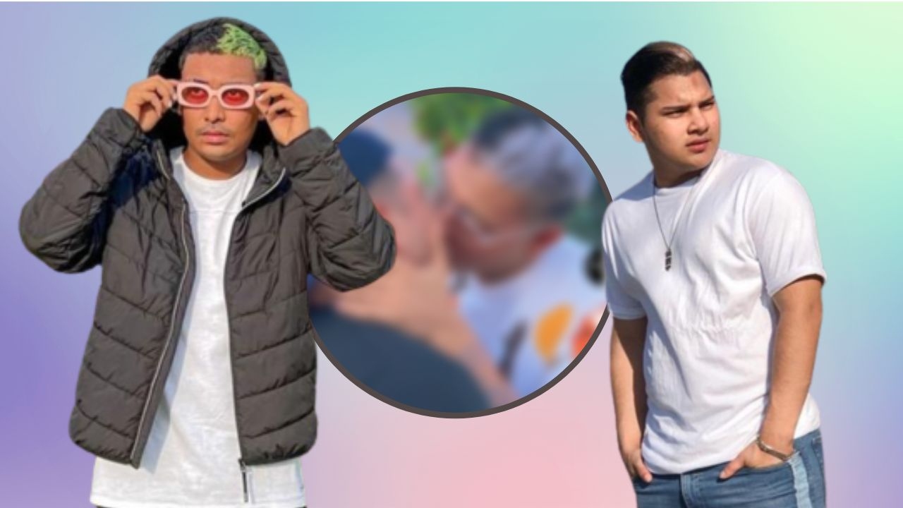 Imagen de Supremo y Yonuelito en tremenda polémica por darse un 'beso de amigos'