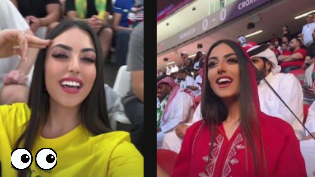 Imagen Principal de Nota: ¿La novia del Mundial? tiktoker se roba el corazón de muchos en Qatar