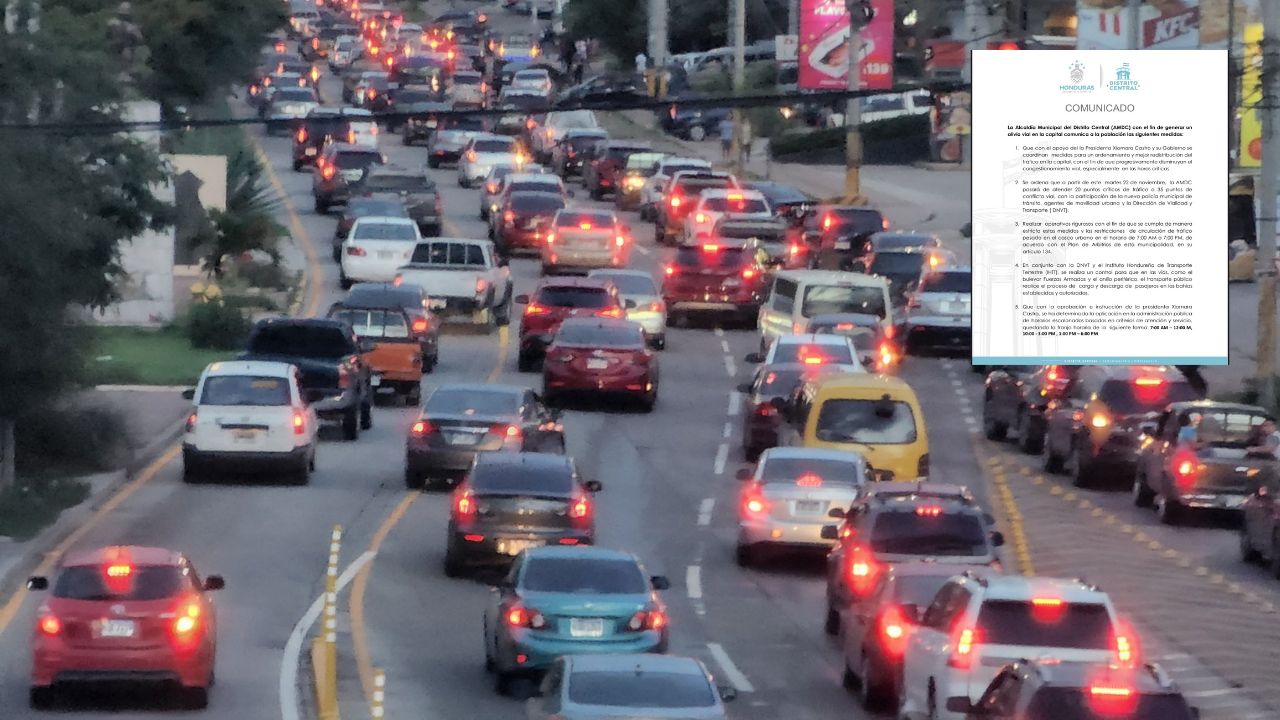 Imagen de Empleados públicos tendrán nuevos horarios con el fin de aliviar el tráfico vehicular en el Distrito Central