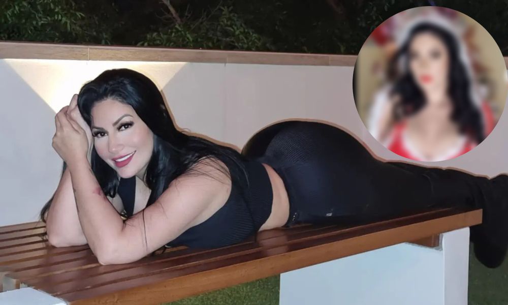 Imagen de Ariana Herchi paraliza las redes con atrevido atuendo navideño