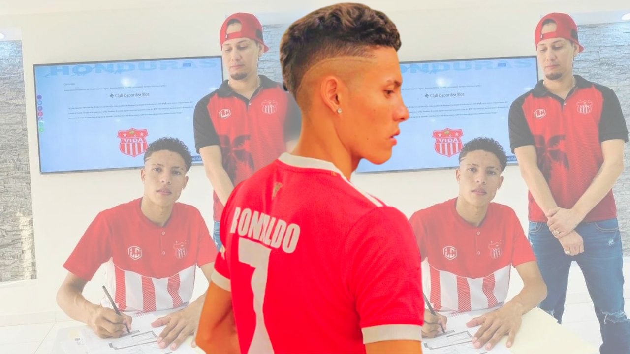Imagen Principal de Nota: ¡Exclusiva! Esto hay detrás de aparente firma del 'CR7 hondureño' con el Vida