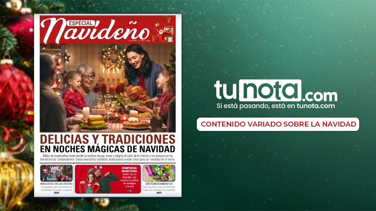 Imagen Principal de Nota: Recetas, tips para ahorrar y cómo vestir, todo lo que encontrarás en Especial Navideño de Tunota PDF