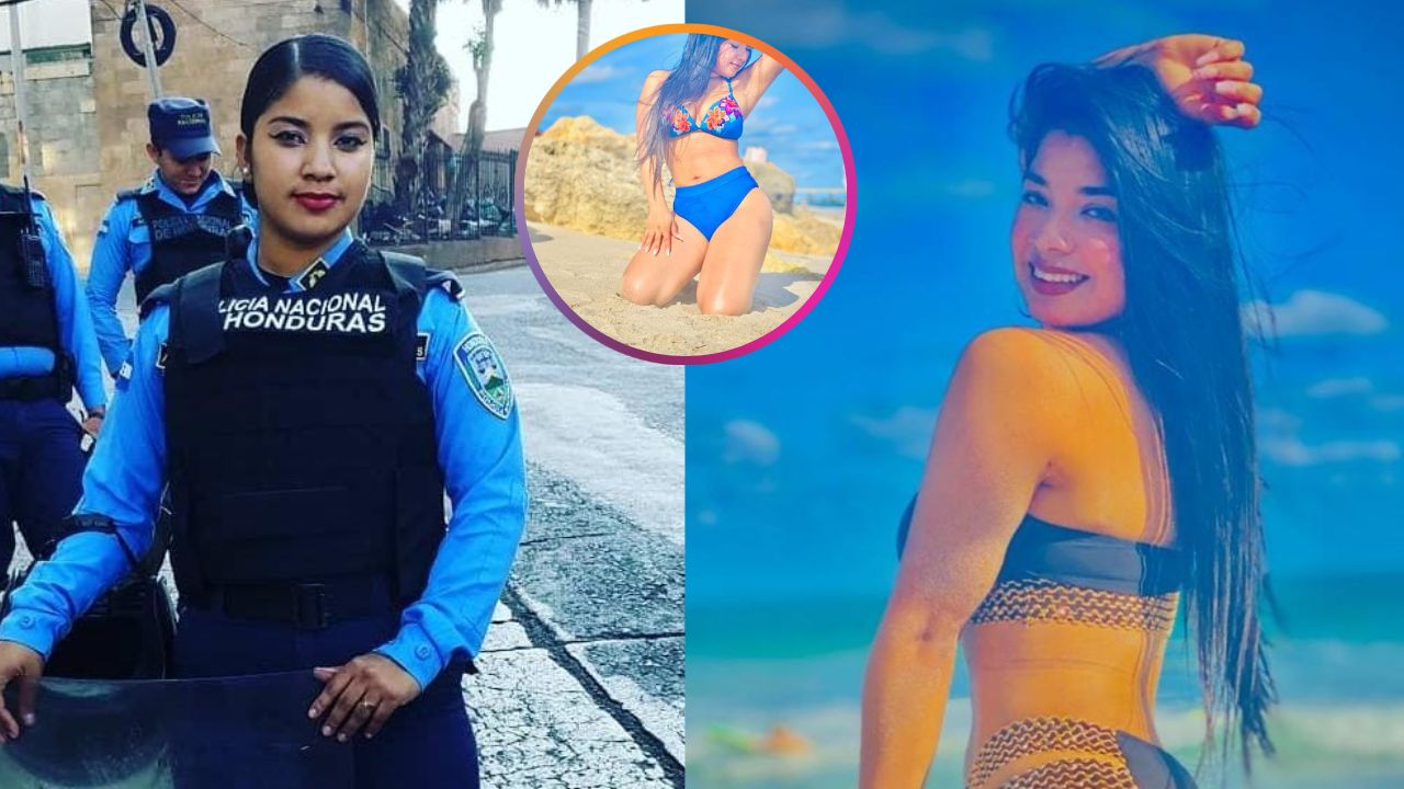 Imagen de Expolicía hondueña sube la temperatura con tremenda figura posando en sexy  traje de baño