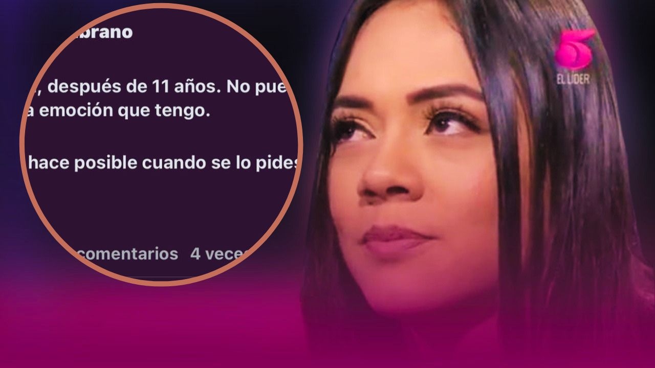 Imagen de Isabel Zambrano se reencontrará con su mamá 11 años después de no verla