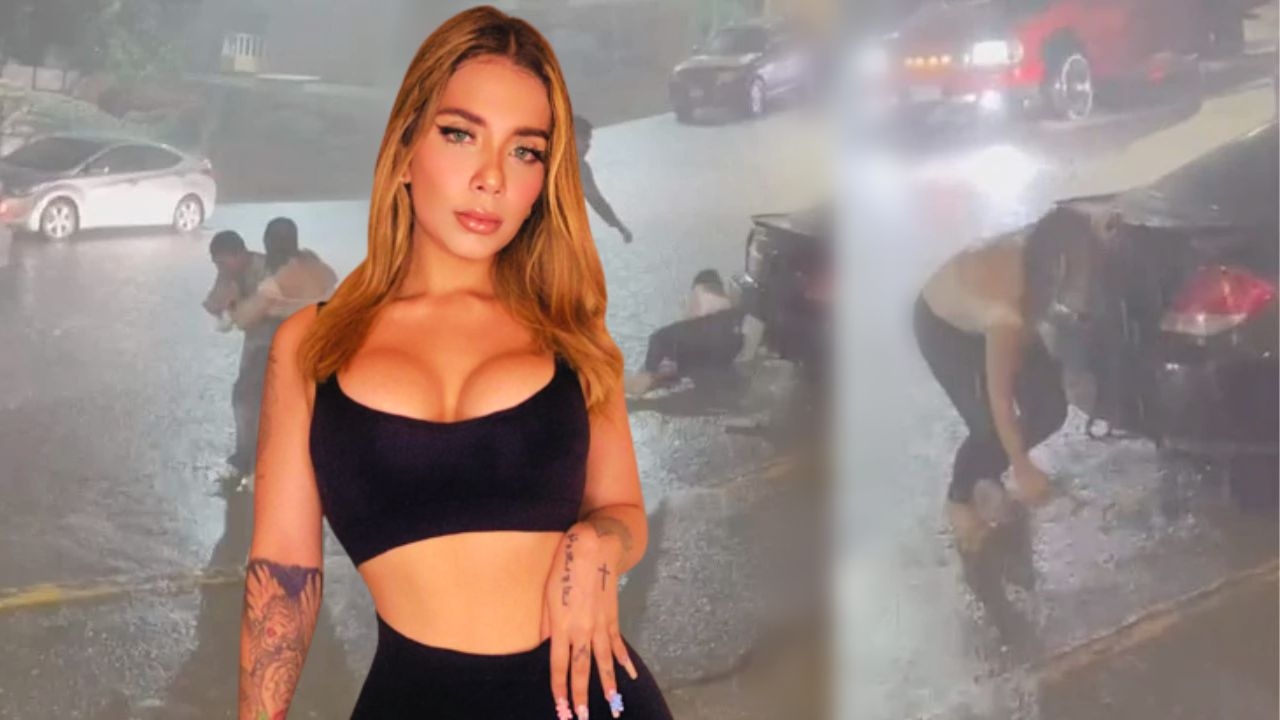 Imagen Principal de Nota: Jennifer Funes reacciona indignada tras golpiza de mujer en La Ceiba