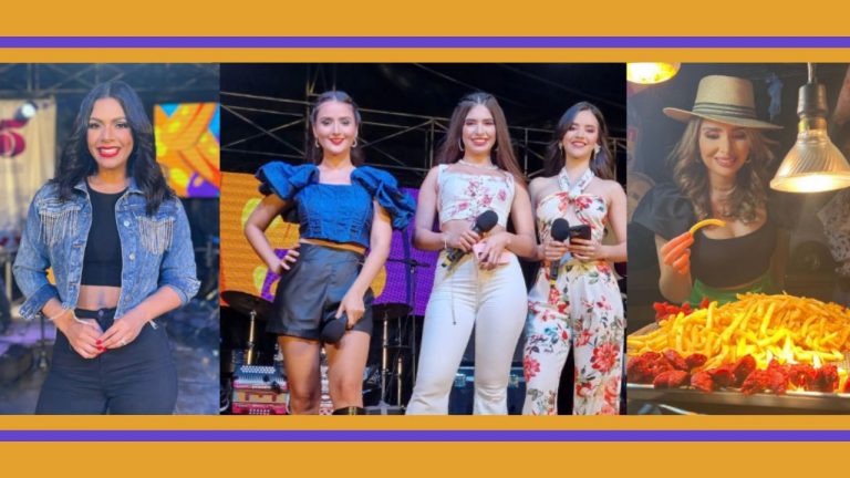 Imagen Principal de Nota: Bellas lucieron las presentadoras de TVC en el 'Chonguenge' de Choluteca