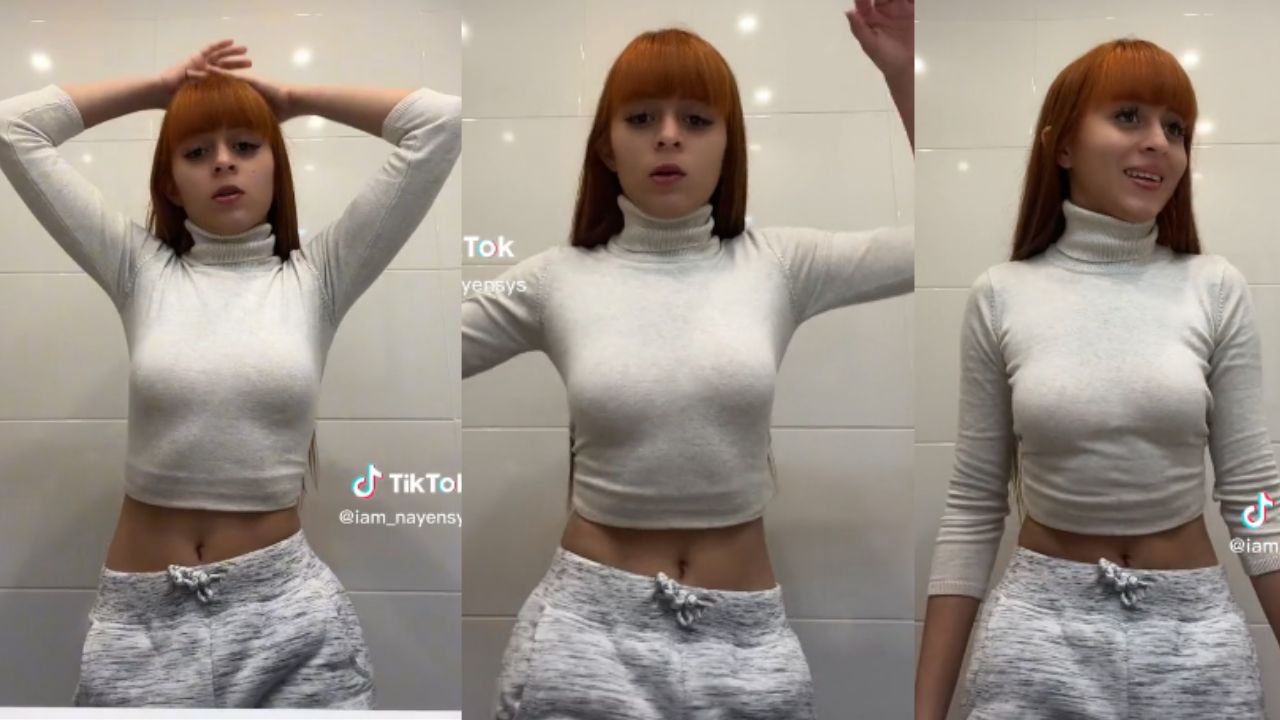 Imagen de Nayensy Solorzano, paraliza TikTok al mover el vientre y las caderas al estilo Shakira