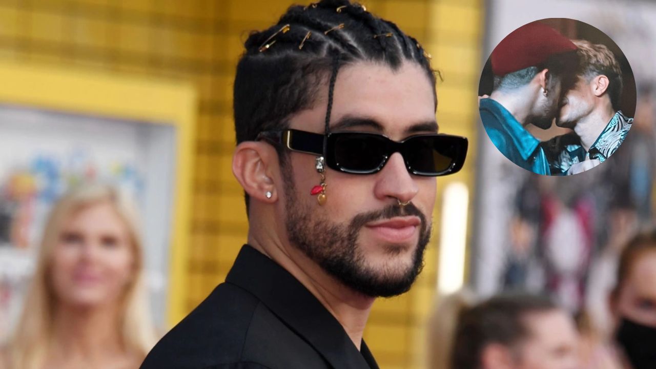 Imagen Principal de Nota: Filtran imágenes de Bad Bunny besando al actor Gael García