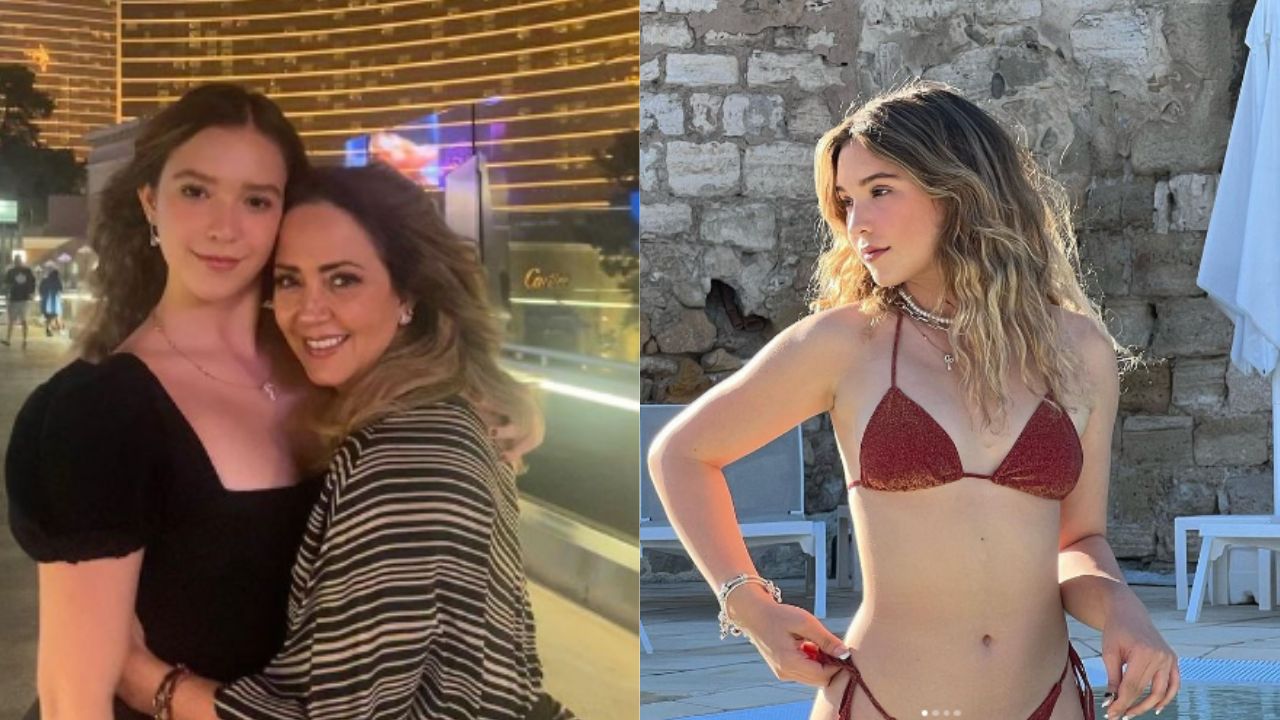 Imagen de Hija Andrea Legarreta roba las miradas en Instagram por lucir su belleza en traje de baño