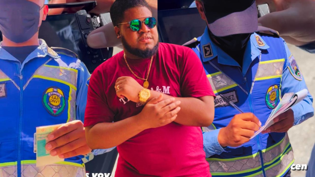 Imagen de 'Si usted no quiere faltas, no corra': policía tras multar a 'La More'