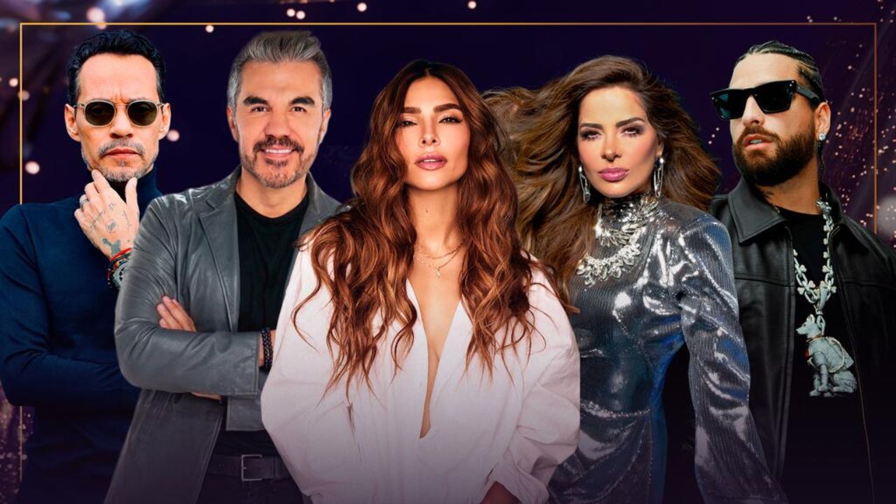Imagen Principal de Nota: Famosos lucen radiantes en la alfombra magenta de Premios Lo Nuestro 2023