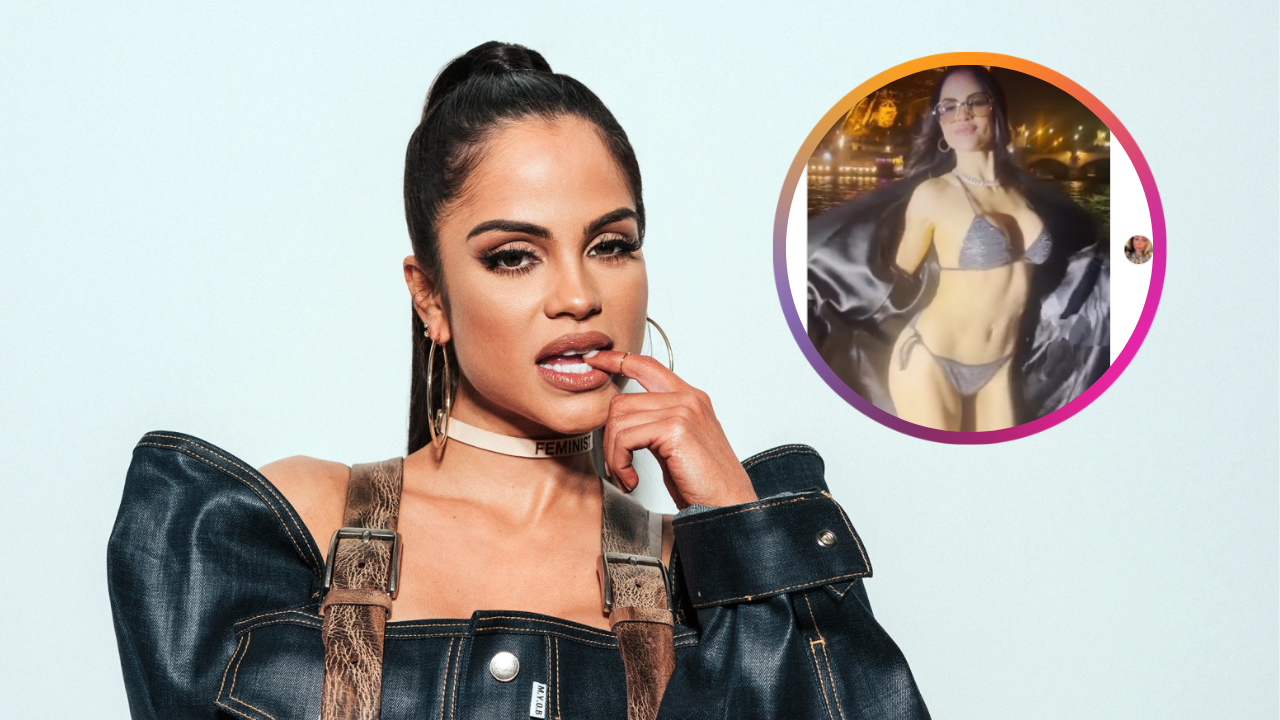Imagen de Natti Natasha adelanta parte de su nueva canción posando en bikini