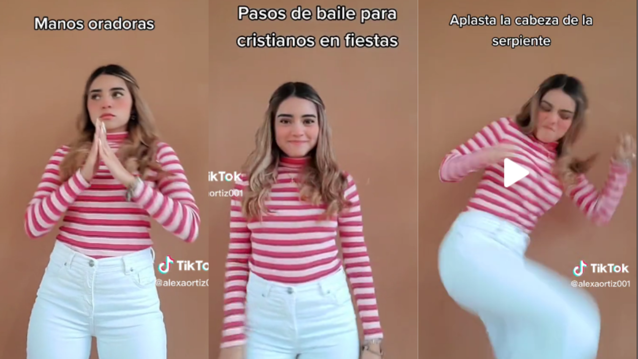 Imagen Principal de Nota: Hondureña Alexa Ortiz revoluciona Tiktok con estos pasos de baile para cristianos