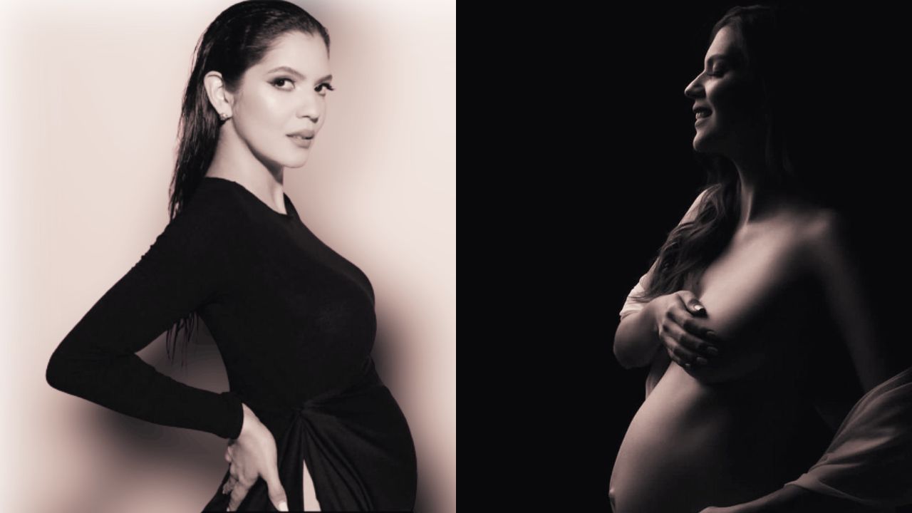 Imagen Principal de Nota: Melissa Valeriano comparte tierna sesión de fotos presumiendo su pancita de embarazo