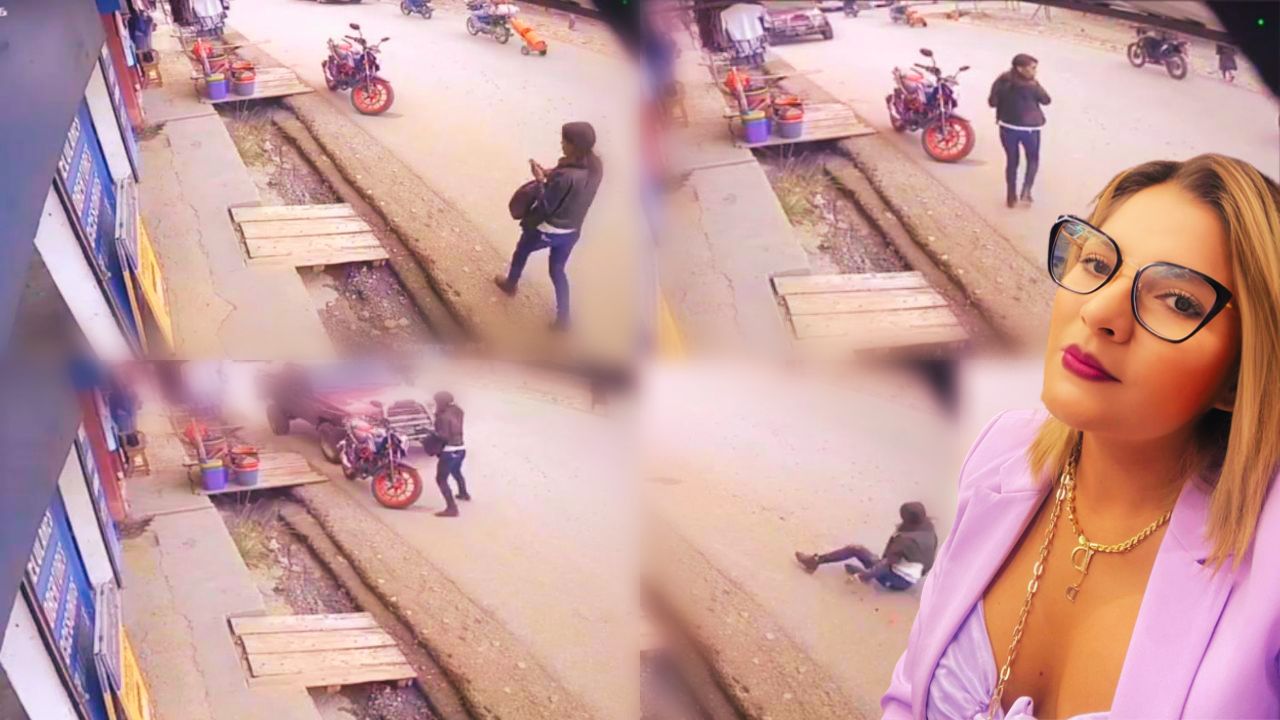 Imagen de Saraí Espinal indignada por indiferencia de ciudadanos tras accidente de joven en Intibucá