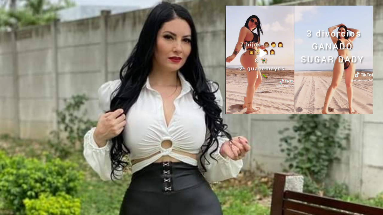 Imagen de 7 hijos, 3 divorcios y empresaria, así se describe Ariana Herchi