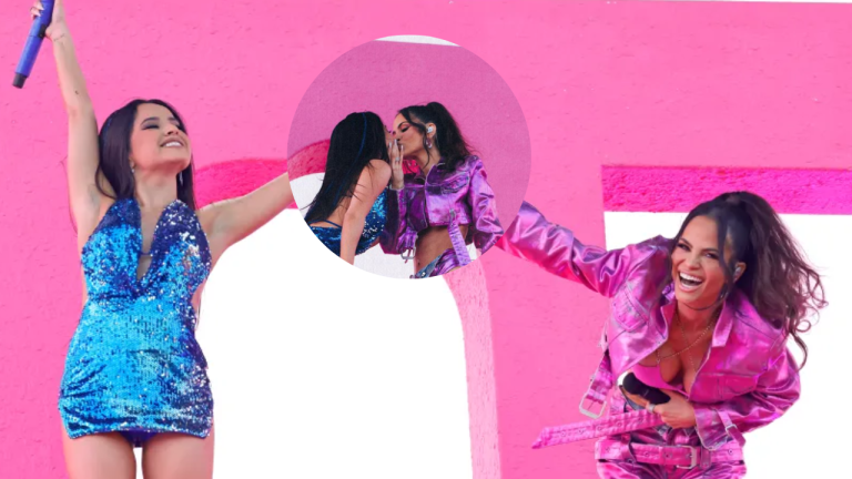 Imagen Principal de Nota: Con tremendo beso, Becky G y Natti Natasha encienden el escenario de Coachella
