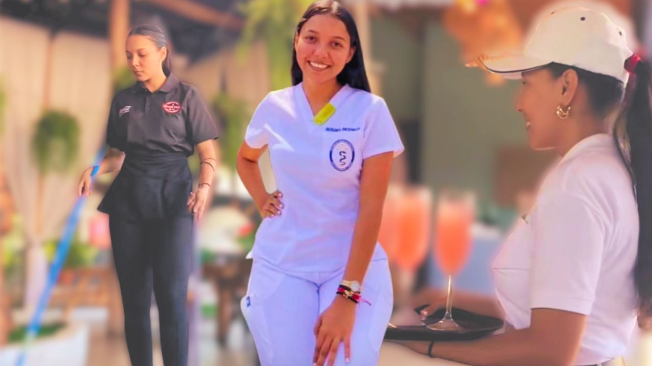 Imagen Principal de Nota: De mesera a casi doctora: estudiante de la UNAH cumple su sueño