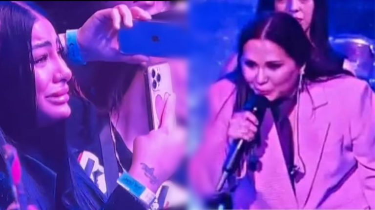 Imagen Principal de Nota: Ana Gabriel hizo llorar a Yailin al pedirle disculpas en pleno concierto