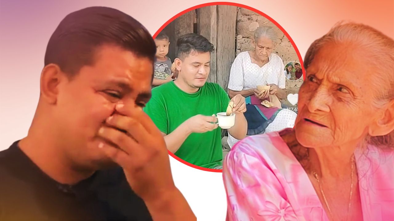 Imagen de 'Mamita yo la quiero mucho': tiktoker rompe en llanto al hablar de su abuelita viral