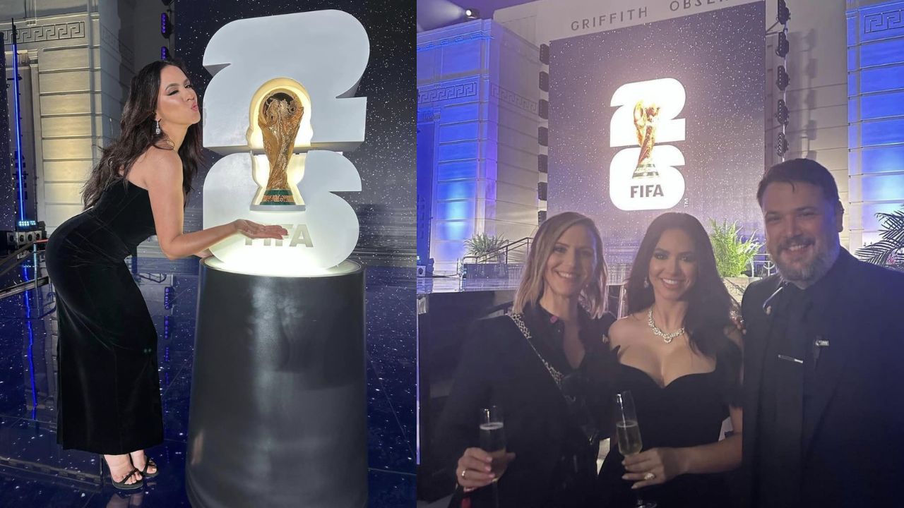 Imagen Principal de Nota: Hondureña Ana Jurka participó en presentación del logo del mundial de la FIFA de 2026