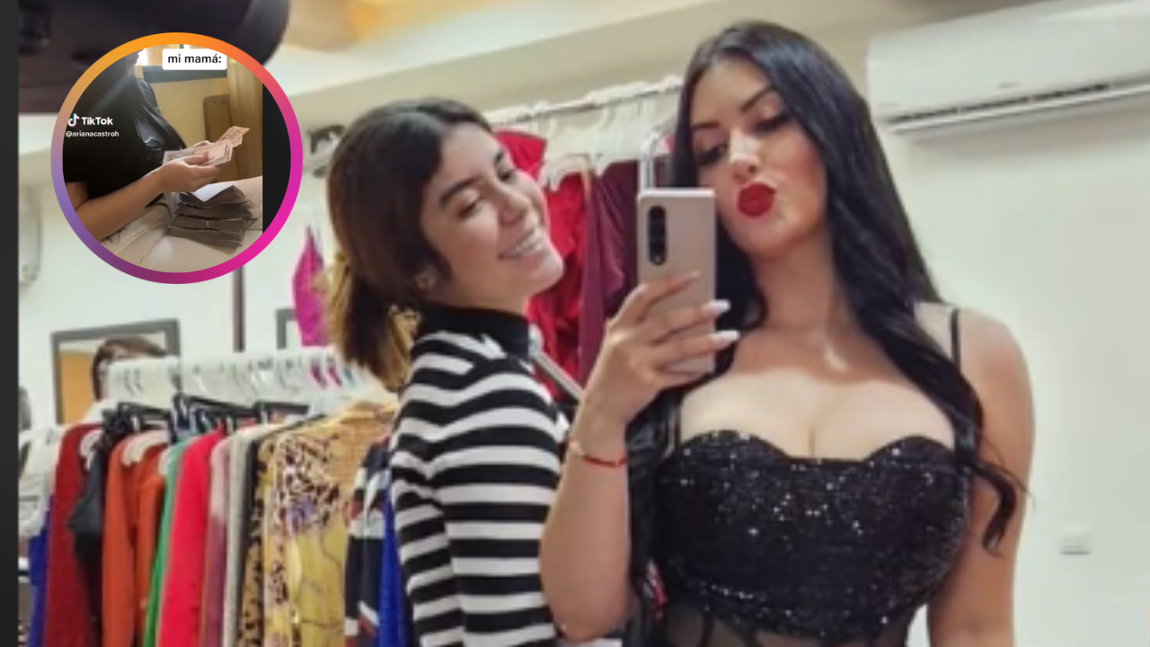 Imagen de Hija de Ariana Herchi muestra el dinero que gana su mamá en la plataforma azul