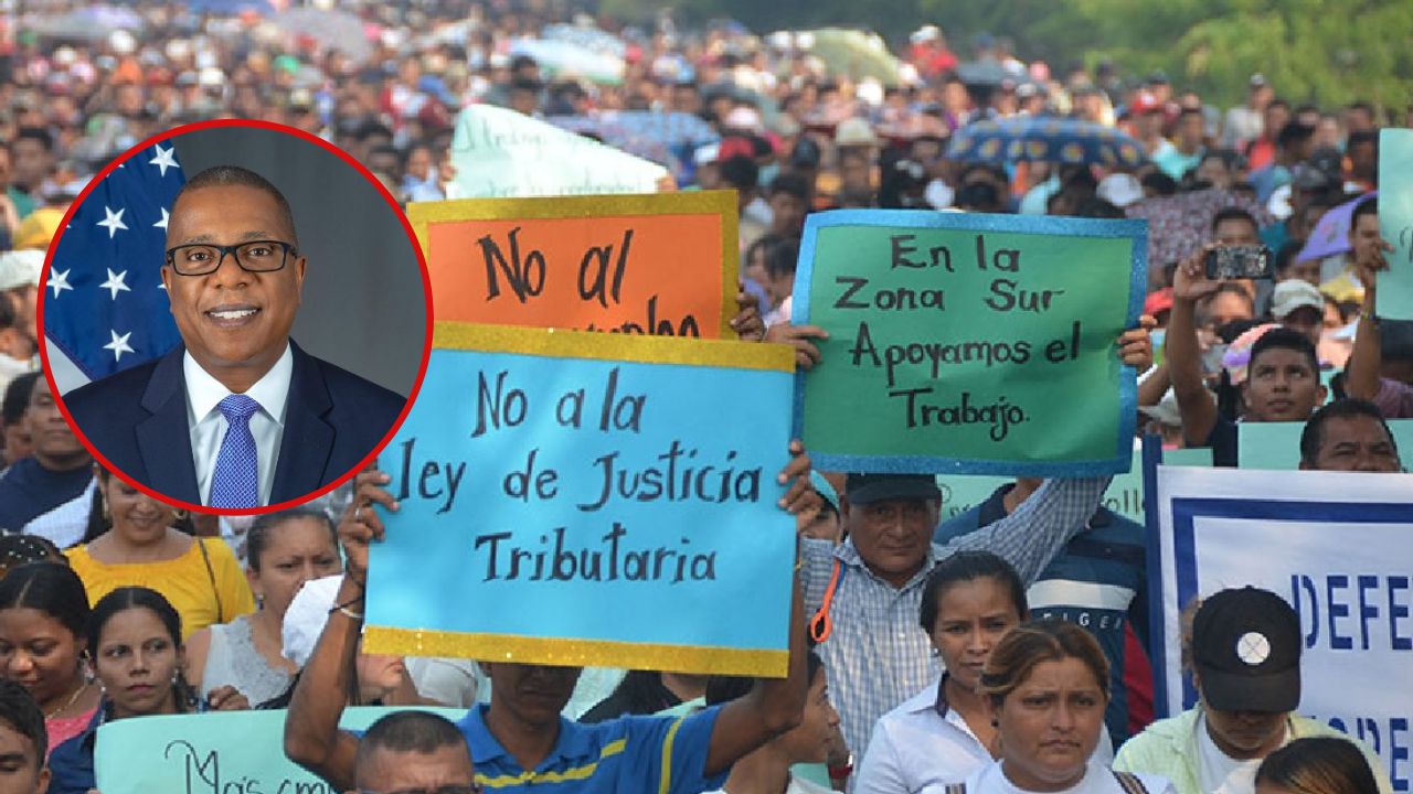 Imagen Principal de Nota: Gobierno de EE. UU. pide a Honduras respetar derecho a las protestas