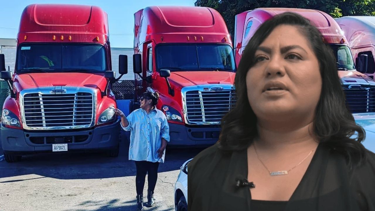Imagen de Sayda Ayala, la hondureñas que logró tener su propia empresa se tráiler en EE.UU.