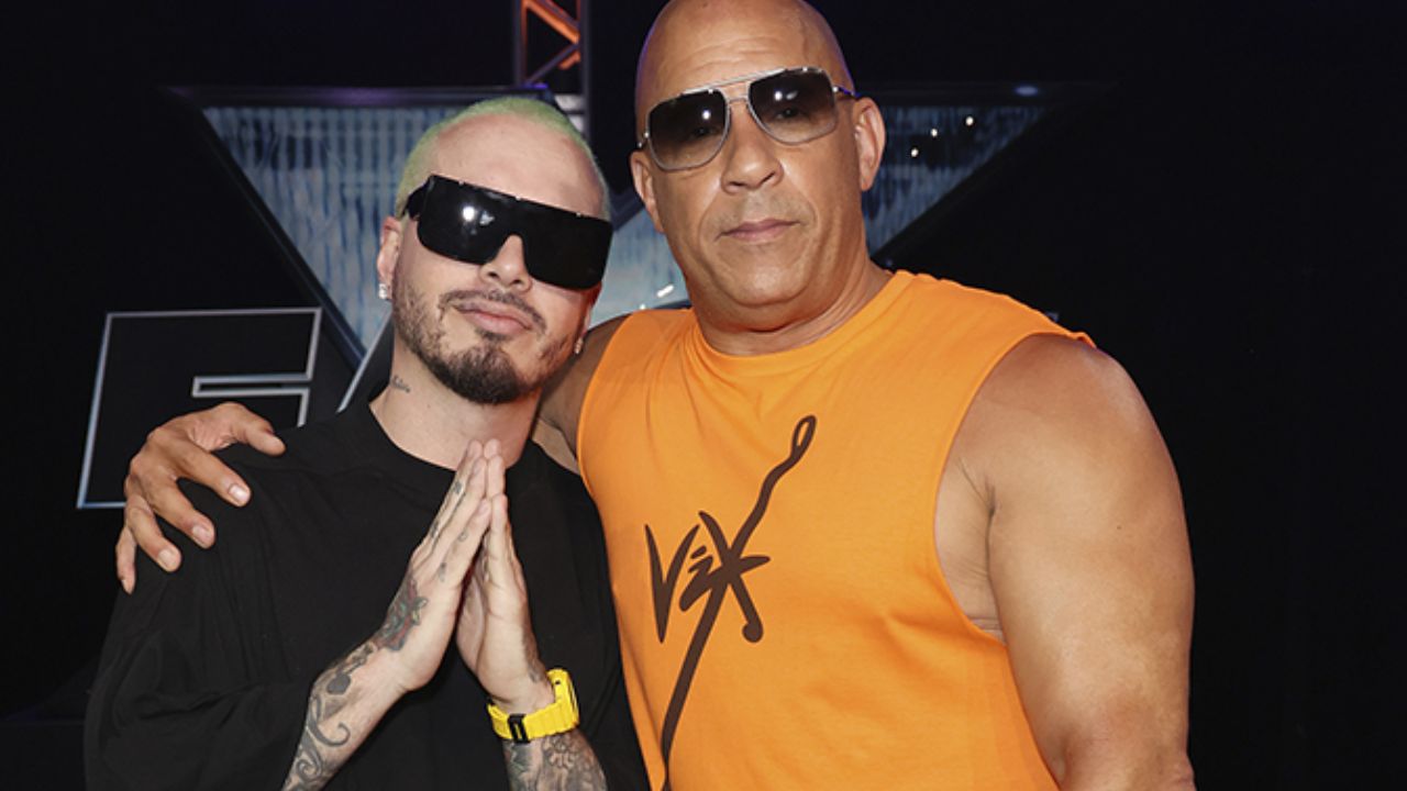 Imagen Principal de Nota: J Balvin sorprende a Vin Diesel  mostrando sus habilidades al volante en el video 'Toretto'