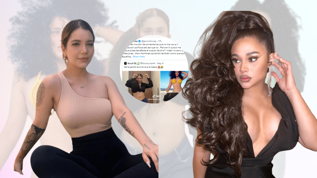 Imagen de ‘En que put** les afecta el cuerpo de otro’: Jennifer Funes sale a defender a Cesia Sáenz