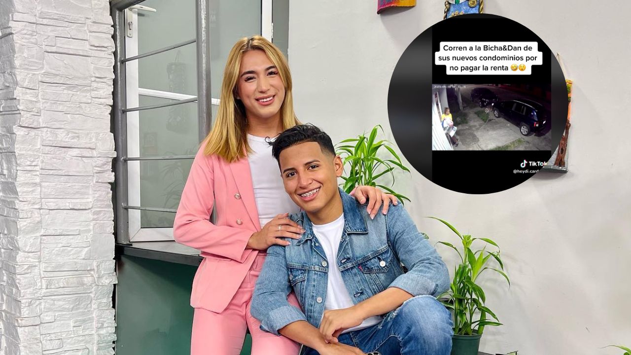 Imagen de Tiktoker filtra video de 'La Bicha' y Dan afuera de su casa, asegura que los corrieron por 'no pagar la renta'