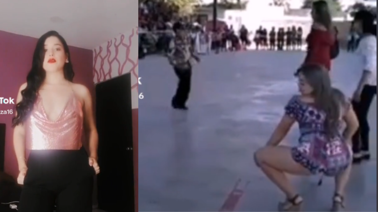Imagen Principal de Nota: Joven se roba el show al perrear en celebración del Día de las Madres de la escuela de su hijo