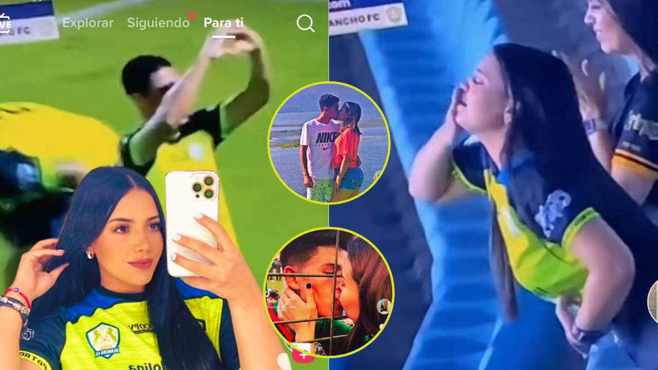 Imagen de Stephanie, Novia de Cristian Cálix, presume su amor en TikTok