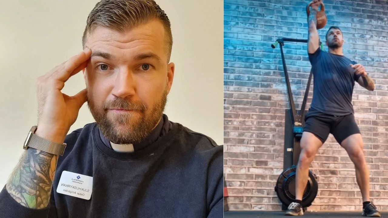 Imagen Principal de Nota: VIDEOS: Pastor luterano fitness enamora en redes con rutinas para cuidar el cuerpo, que es un 'templo'