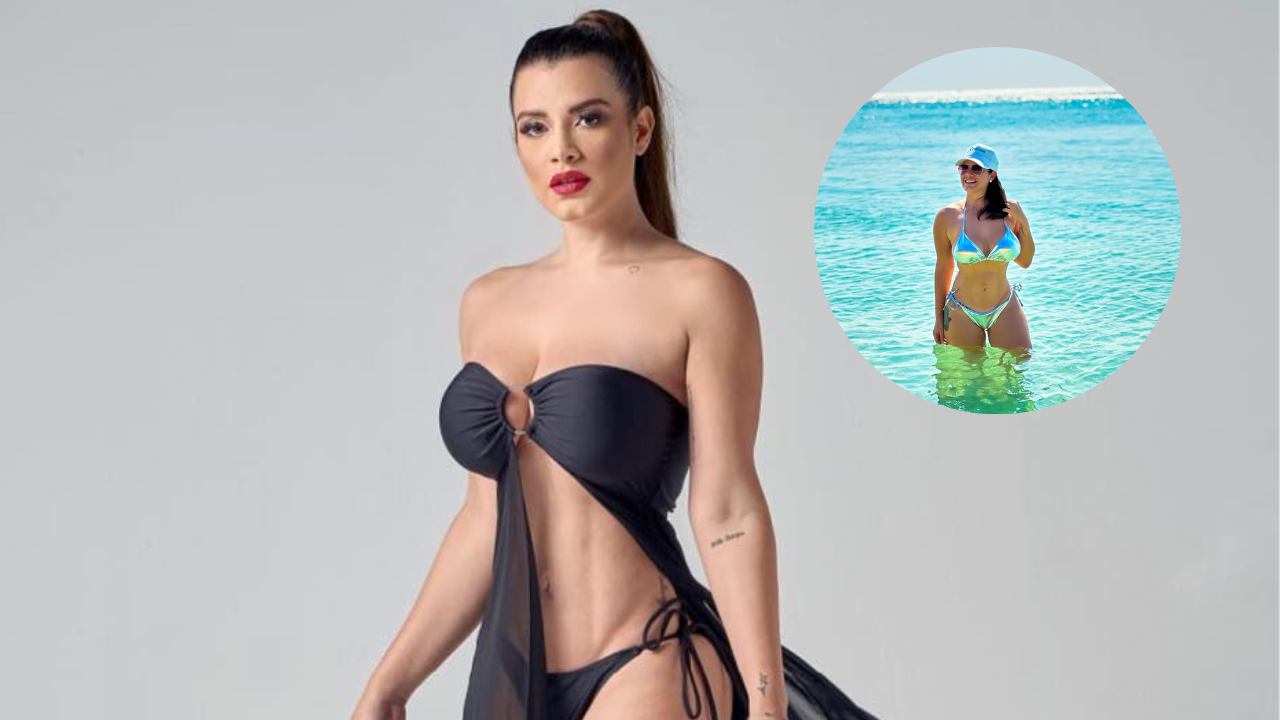 Imagen Principal de Nota: La presentadora deportiva Linda Cruz presume sus curvas en atrevido bikini