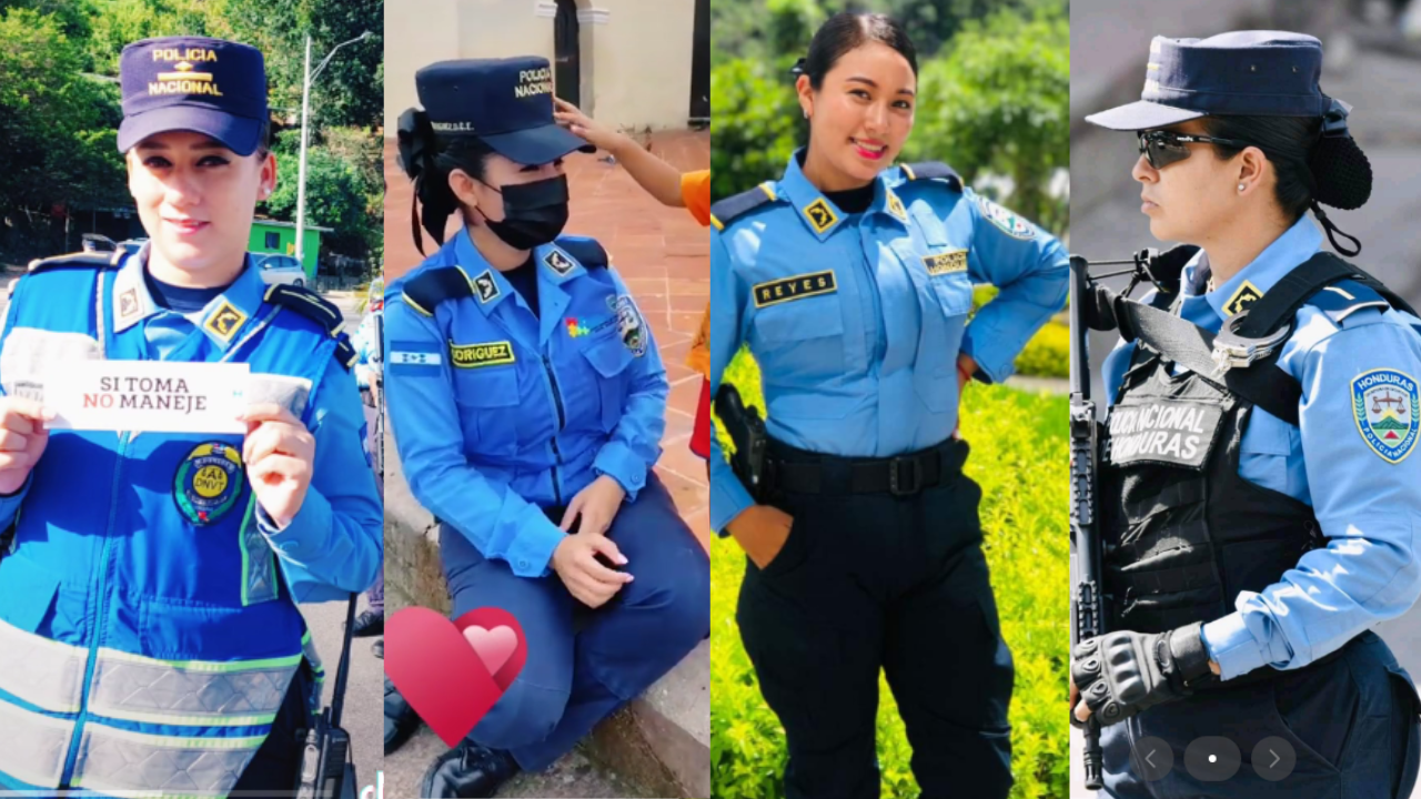 Imagen de 'Pasen su Instagram', policías hondureñas vuelven a cautivar a internautas